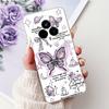 For Realme 14 Pro 14Pro+ Elegant Floral Cat Printed Phone Case For Realme 14 Pro Plus 14Pro 5G Soft Silicone TPU Cases