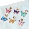 4Pcs/6Pcs Premium Butterfly Shoe Charms Gold Pearl Heart ShoeLace Decoration Buckles Shoe Laces Charms for Sneakers Decorations