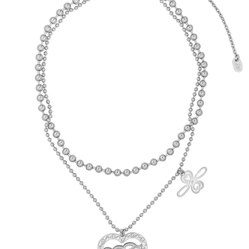 Nff Wave Layered Necklace