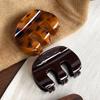 1pc M-type medium hair ornament pumpkin grab clip versatile shark clip hairpin new half-tie hair clip