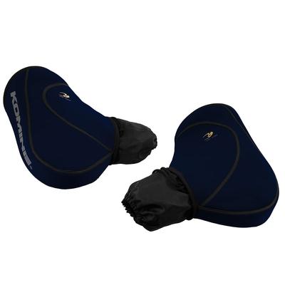 Motorcycle Neoprene Handle Warmer Neo Navy Free AK-362