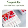 20PCS Portable Travel Toothbrush Mini Exploded Bead Toothbrush Disposable Adult Cleaning Toothbrush Individually Packaged