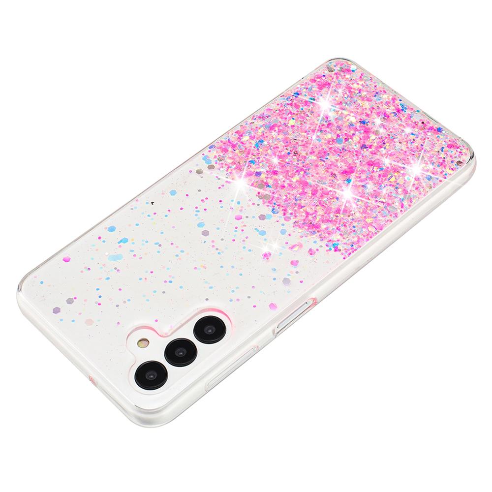 For Samsung Galaxy A35 5G Glow In The Dark Phone Case Epoxy TPU Glitter Sparkle Cover