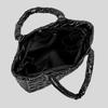 Women's Large Capacity Quilted Nylon Tote Bag for Autumn and Winter