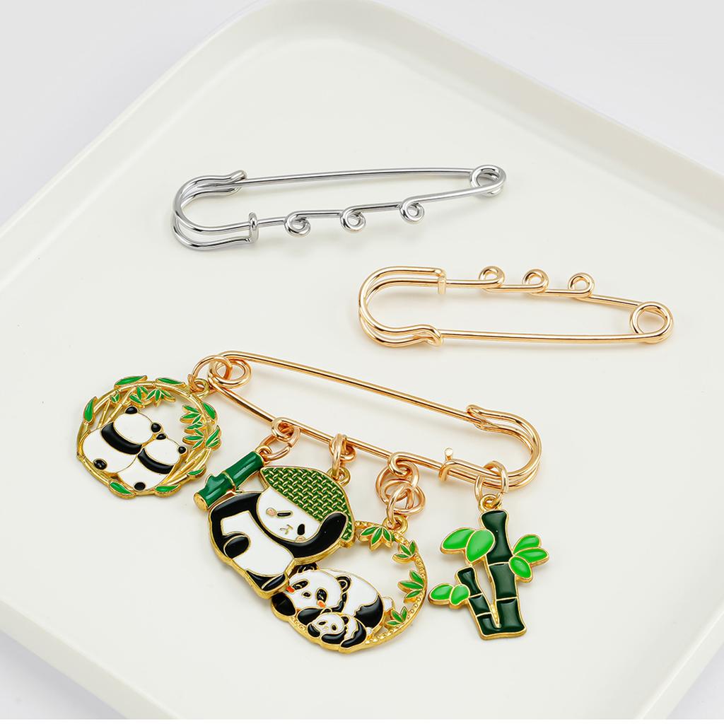 10 stk Sikkerhetsnål - Sklisikker spenne, Egnet for å lage og sy klestilbehør