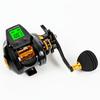 Nuevo Carrete de Pesca Baitcasting Eléctrico con Contador de Línea, Pantalla Digital Grande, Alarma de Drenaje, Impermeable, Rueda de Goteo, Resistencia de Larga Duración