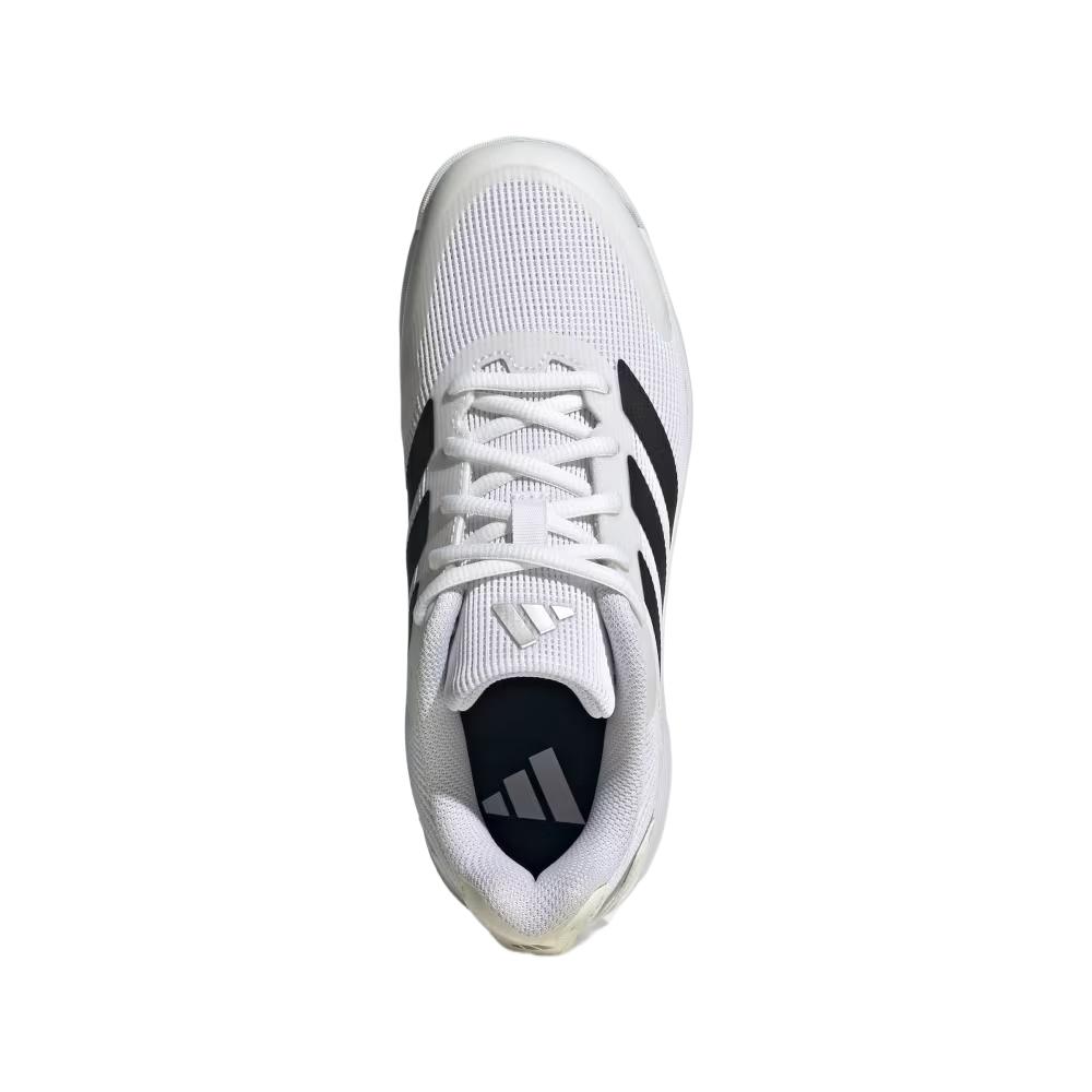 adidas Adizero Ubersonic J White Black Silver Metallic Kids Sneakers Cloud-White Core-Black IH8169