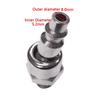 1/4 NPT Pneumatic Quick Joint Set of 2 for Air Compressor with For 360 Rotation