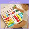 Magnetic Interactive Wooden Puzzle Board Kids Hand Eye Education Coordination