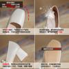 Xin Hongxin Shoe Factory Hepburn Women's Shoes High Heels Thick Heel Single Shoes Women's Square Head Baotou Retro Mary Jane Women's Shoes