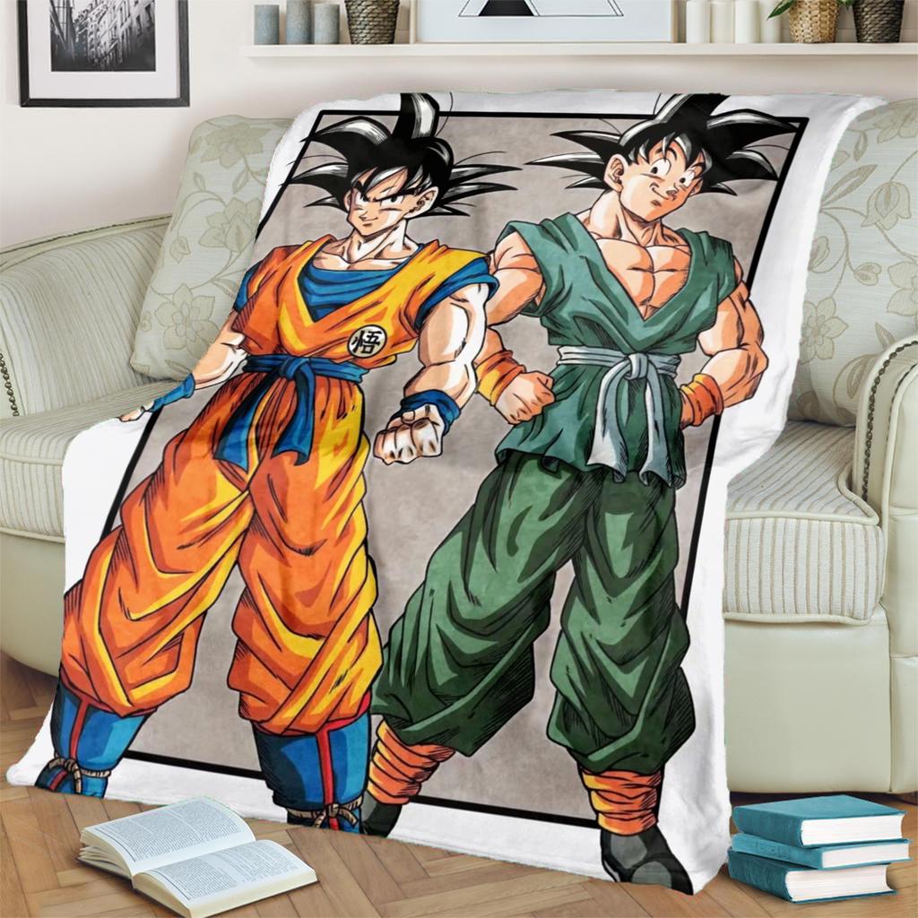 Dragon Ball! Print Warm Blanket Flannel Soft for Bedrooms, Sofas, Beds, Chairs, Picnics, Travel