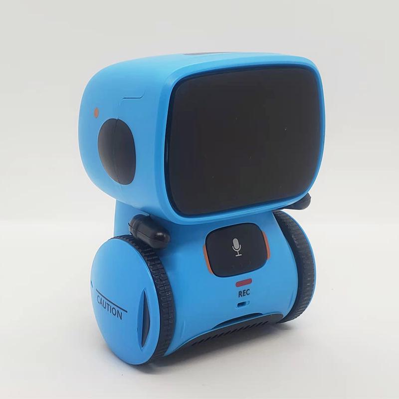 Voice Interaction Remote Control Mini Robot Toy with Recording & Voice Changing Features for Kids