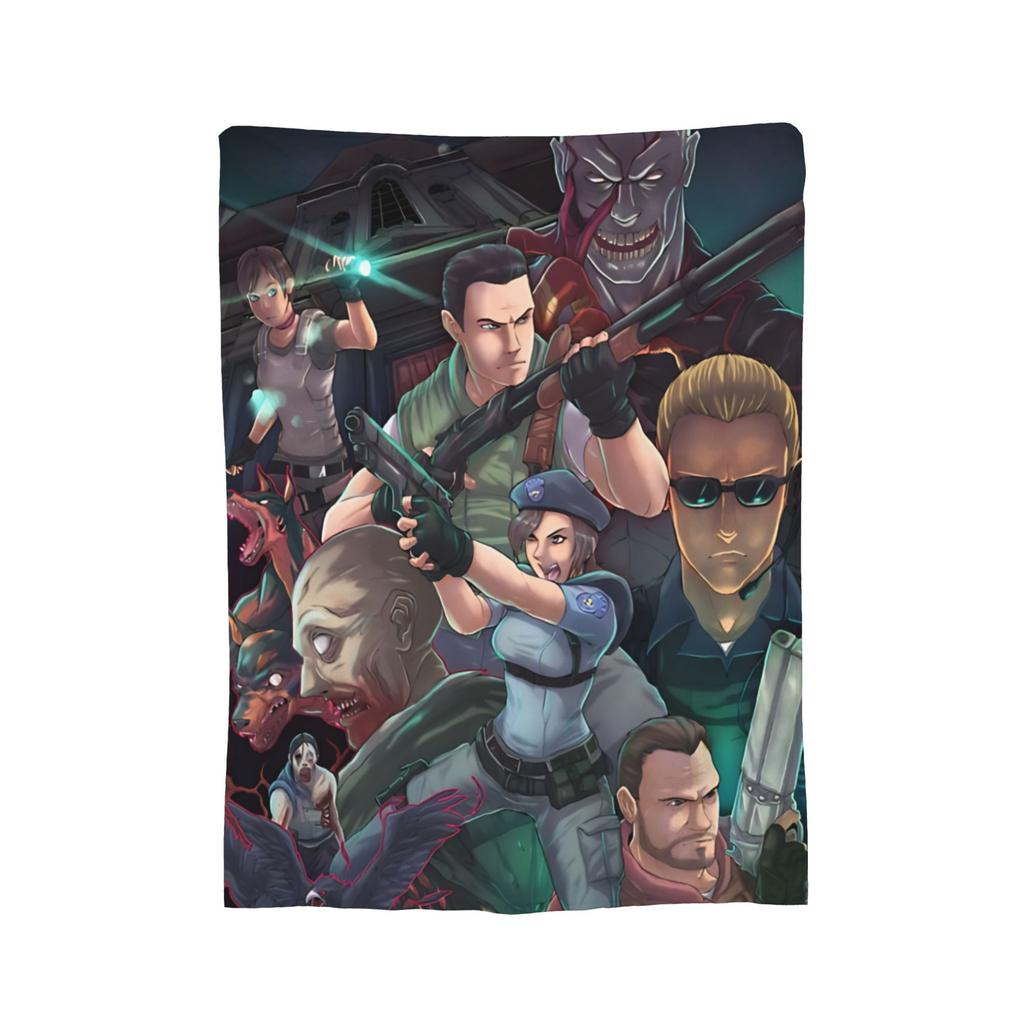 Residents Evils 9 Blanket Flannel All Season Portable Super Warm Throw Blanket for Sofa Car Bedspreads