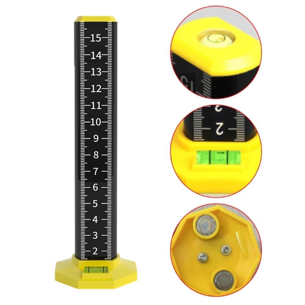 Light Steel Equal Height Ruler Magnetic Floor Tile Ruler Wall Lay Tool  Floor Tiling