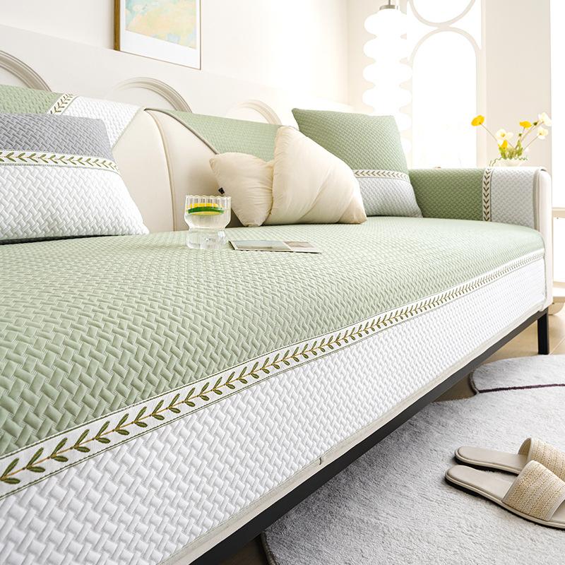 Cool Sofa Cushion Summer Sofa Cover Popular New  High-End Backrest Cover Summer New Seat Cushion