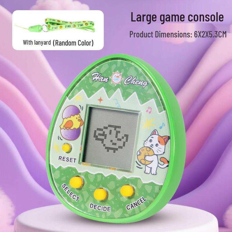 Handheld-Mini-Elektronik-Haustier-Spielkonsole für Kinder - Nostalgisches Lernspielzeug und dekoratives Geschenk
