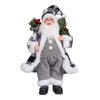 12" Figurka Santa Clause Vánoční Stojící Panenka Santa Clause s Dárky pro Sváteční Domácí Kancelář Stolní Dekorace