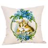 Easter Thanksgiving Harvest Festival Bunny Pillow Case European Style Pastoral Farm New Pillow Cushion