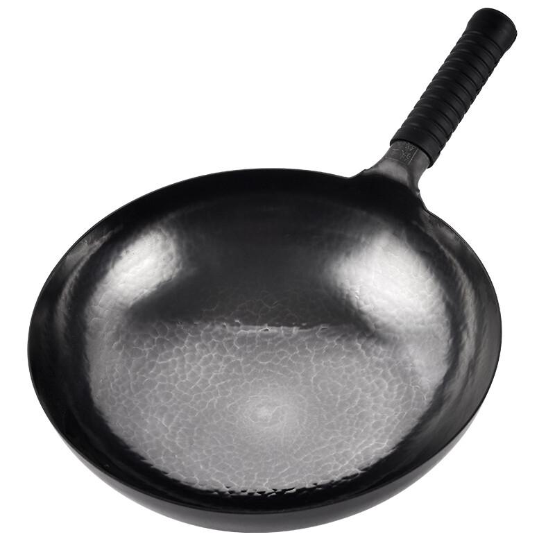 

Xinyifan Hand-Forged Wrought Iron Wok 34cm