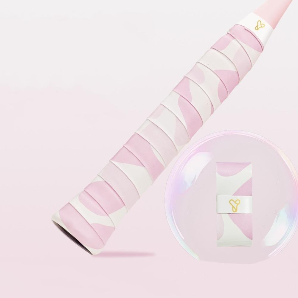 

Нескользящая повязка на голову для бадминтона Panda Flower Лента для обмотки ручки ракетки для бадминтона Захват для бадминтона Спорт на открытом воздухе Pink