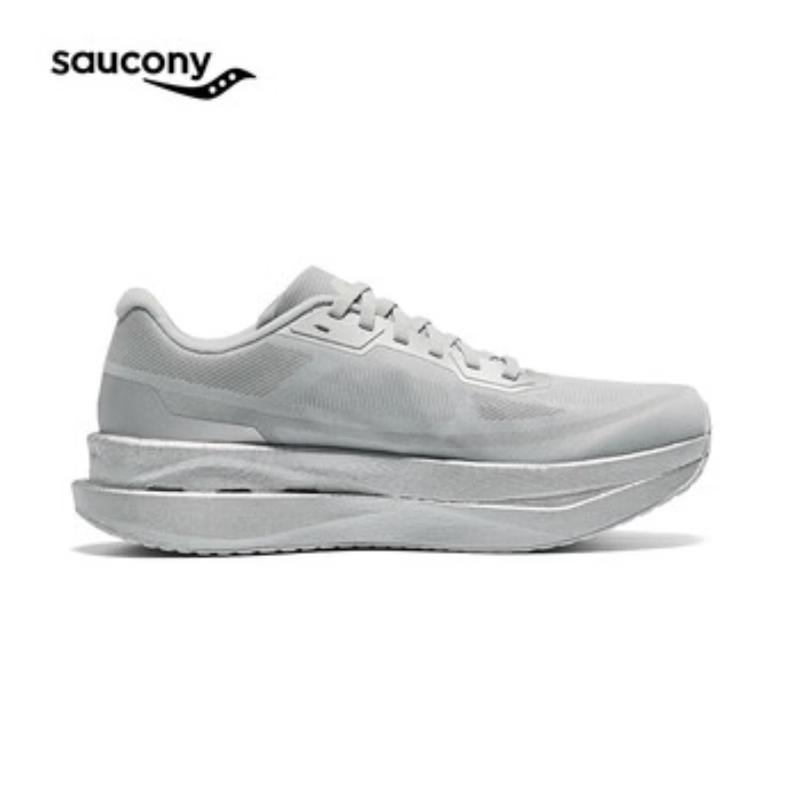 SAUCONY GRID ID Амортизирующие Унисекс Беговые и Тренировочные Кроссовки серый
