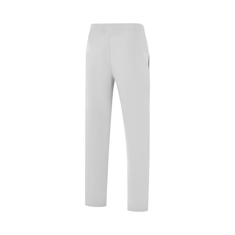 Li-Ning Versatile Comfortable Straight Leg Knit Sports Pants Women Bottoms Ultimate-Gray AKYW200-6