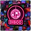 50PCS Neon Light Nightclub Stickers - Waterproof Decor for Car, Phone, Water Cup, Luggage & Notebook RecordingYourLife Store
