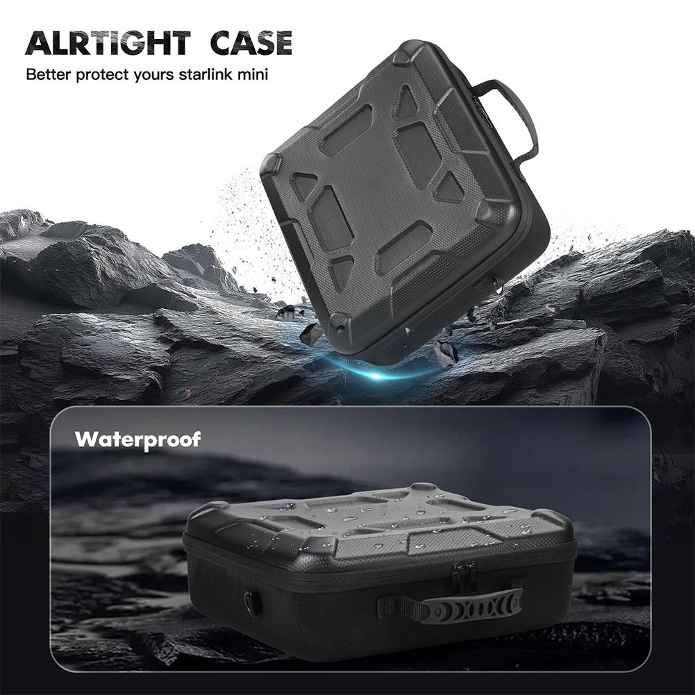 For Starlink Mini Ultra-Light Protect Case Waterproof Anti-Scratch Storage Box Protective Storage Bag Power Cord Storage Handbag