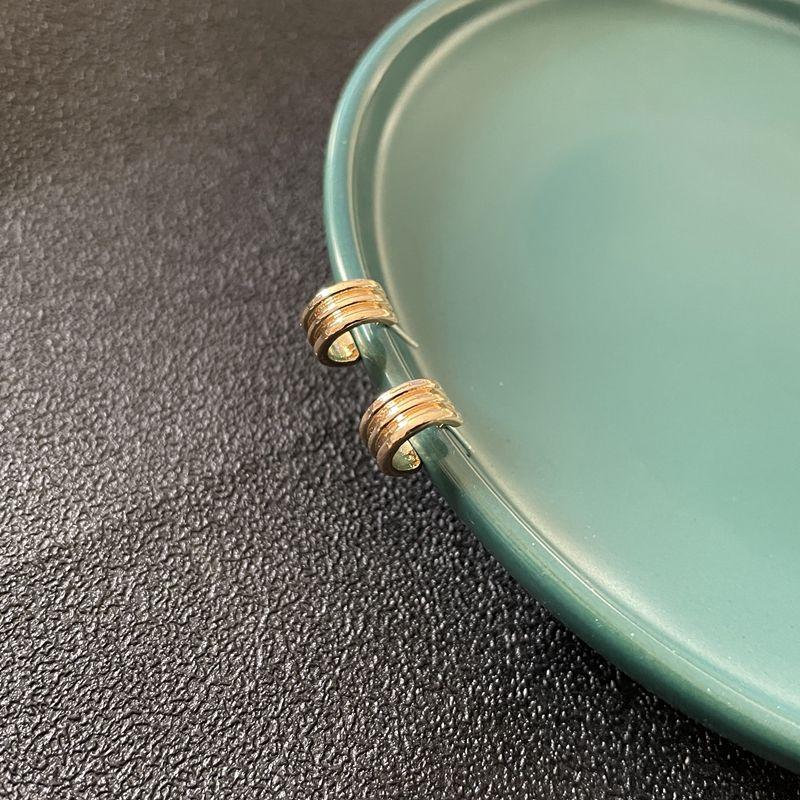 

Suyan Minimalist Small Ear Ring Qingdao Ornament 925 Silver Needle Gold Silver Pin