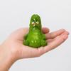 Funny Pickle Sculpture, Quirky Cucumber Statue, Cute Resin Pickle Emotional Support Ornament for Home, Living Room, Bedroom, Office Desk Decor