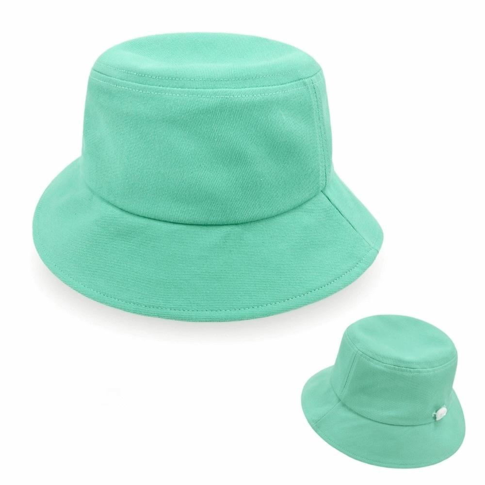 Sun Visor Kids Bucket Hat Solid Color Fisherman Cap Casual Children Panama Hat Outdoor