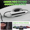 16Pack Car Door Protector - Black Carbon Fiber Door Handle Paint Protection Film, Black Door Handles Interior,Universal for Most Car Handle