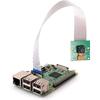 Raspberry Pi Mini Camera Video Module 5 Megapixels 1080p Sensor OV5647 Webcam for Raspberry Pi Model A/B/A+/B+, Pi 2B and Raspberry Pi 3B, Pi 3 B+,
