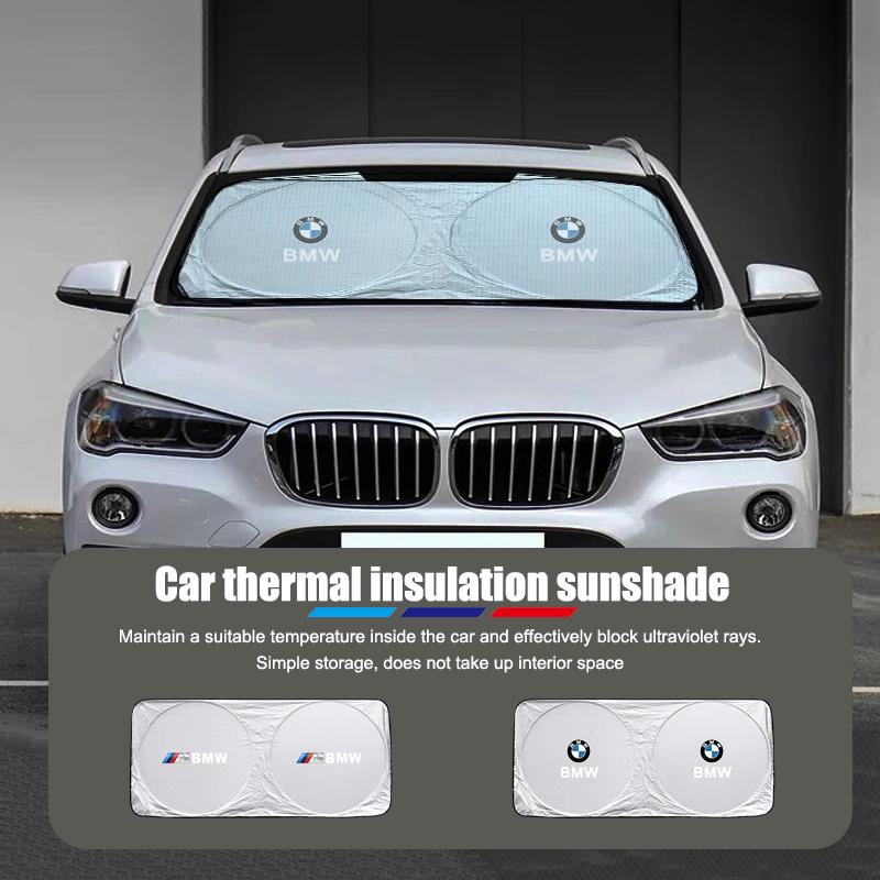 Parasolar pliabil pentru parbrizul față al mașinii, husă de protecție UV pentru BMW Performance F25 F26 F15 F16 E90 E91 E92 E60 E84 G22 G32 F13 F