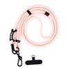 Mobile Phone Lanyard Crossbody Neck 1MM Polyester Mobile Phone Rope Neck Crossbody Adjustable Hand + Lanyard Crossbody Can Be Carried