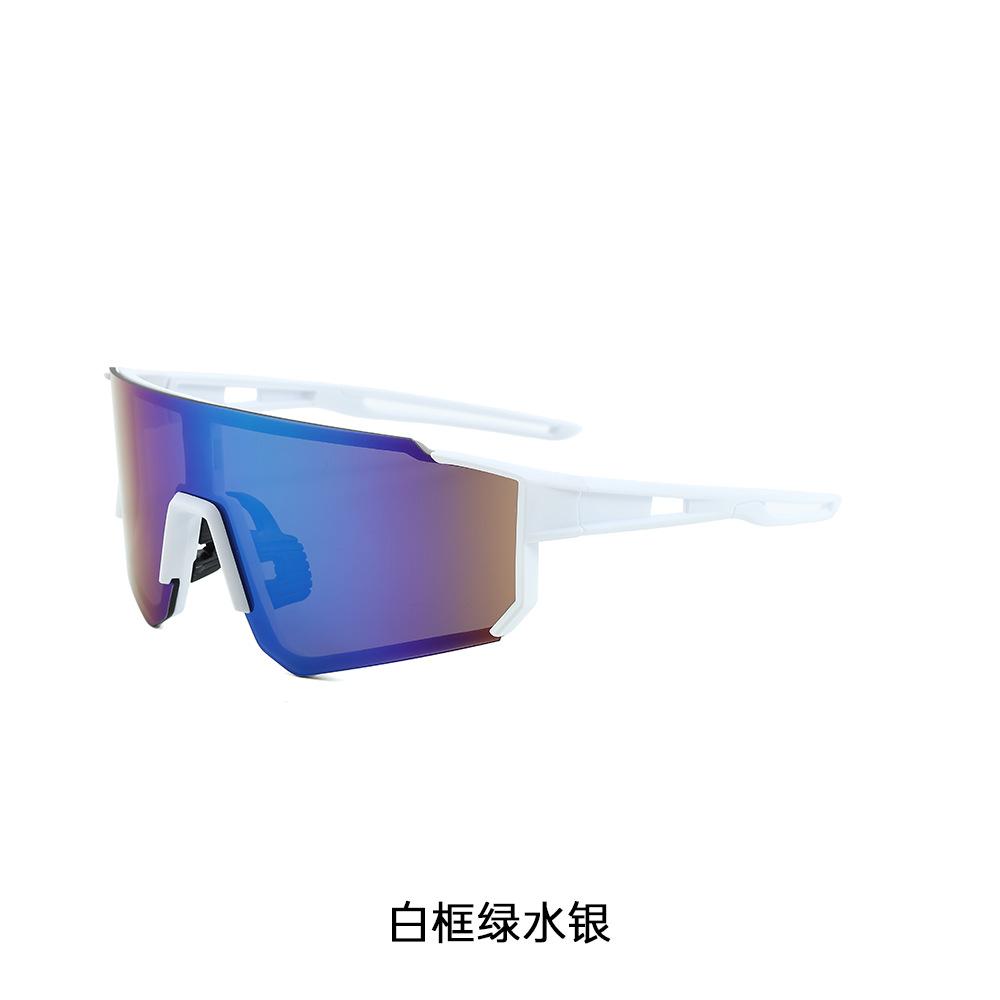 New Fashion UV400 Sports Sunglasses for Men Women Square Frame UV Protection Outdoor Driving Eyewear