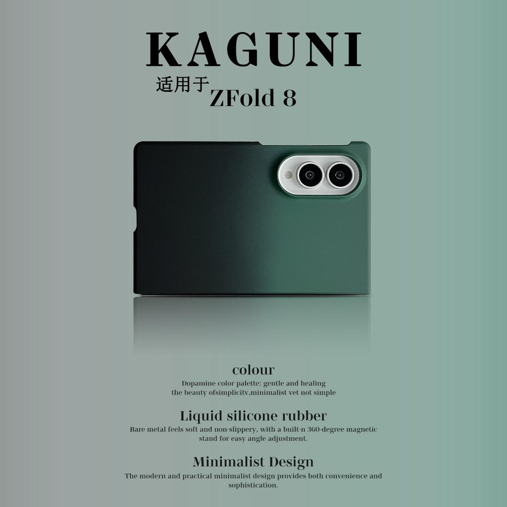 Luxury Gradient Candy Colour Slim Skin-Friendly Metal Case for Samsung Z Fold 8 Ultra 7 6 Hard PC Shockproof Flip Protect Cover