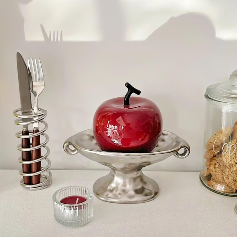 1PC Kitchen Supplies Artistic Home Decoration Multi-Function Ceramic Toothpick Jar Decorative Ornaments 10x13cxm