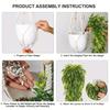 Artificial Lavender Vine Flower Artificial Rose Flower Wall Hanging Wedding Decoration Planting Vine Decoration for Home Garden