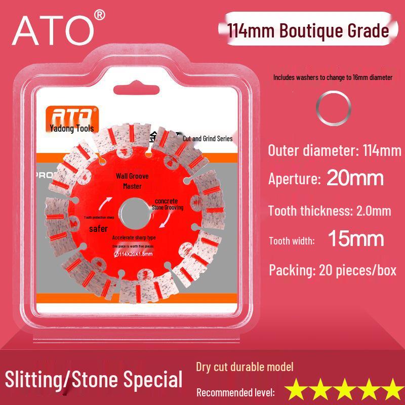 Diamond Saw Blade 114mm, 105mm Tile Cutter, Concrete Groove, Ceramic & Marble Specialty Blade