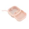 Portable Hair Tie   Plastic Multi Purpose Desktop Travel Hair Accessory Jewelry Storage Box