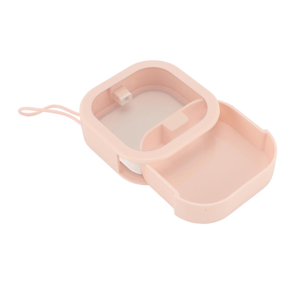 Portable Hair Tie Plastic Multi Purpose Desktop Travel Hair Accessory Jewelry Storage Box