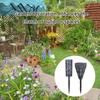 Cemetery Vase Decorative Plastic Cone Shaped for Lawn and Graveyard with Drainage Hole Grave Decoration