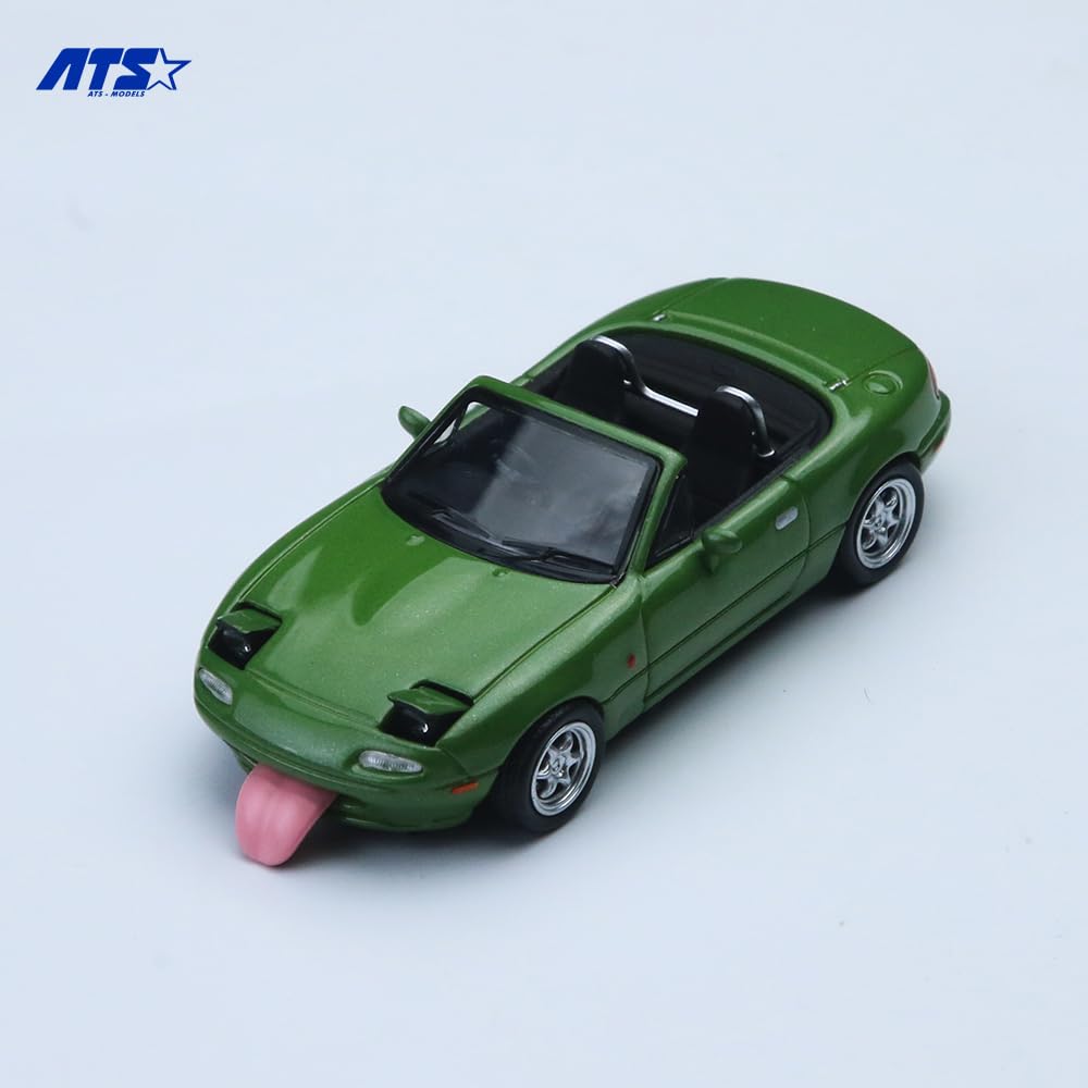 HobbyJAPAN Mazda Green Finished Model ATS880105 ATS-MODELS 1/64 MX-5