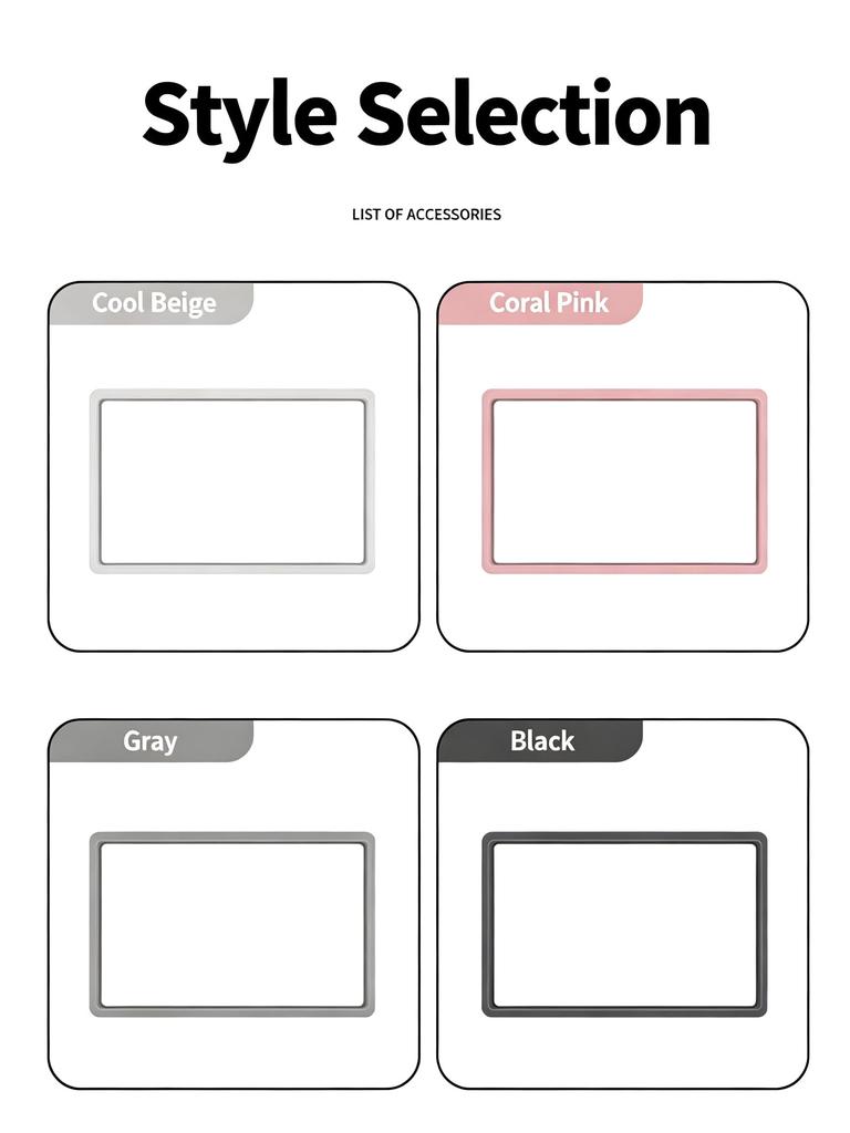 For BYD Atto 2 Yuan UP Intelligent Driving Version Screen Protector Silicone Central Control Navigation Screen Frame Interior