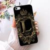 Fashion Crown Letter Case For iPhone 5 5s SE (2016) 4 4s Soft Silicone TPU Back Cover For iPhone5 5s iPhone4 4s Phone Cases