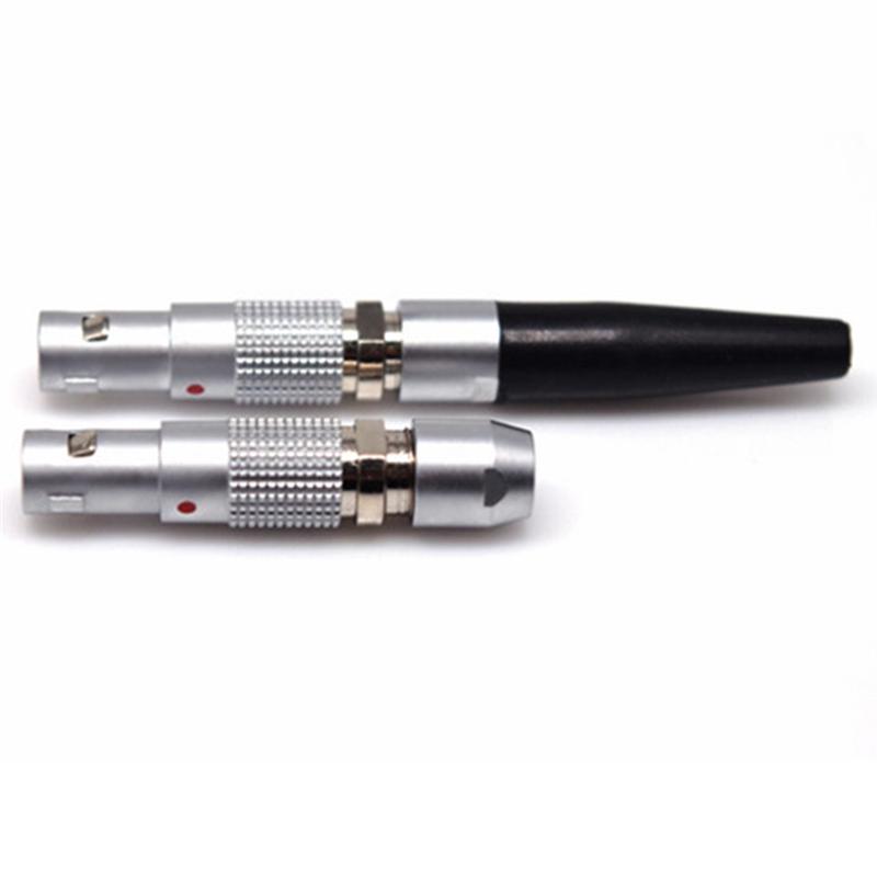 A25F-FGG EGG 00B 0B 1B 2B Aviation Metal Push Pull Self-Locking Connectors Male Plug Female Sockets 3Pin 1 Pcs