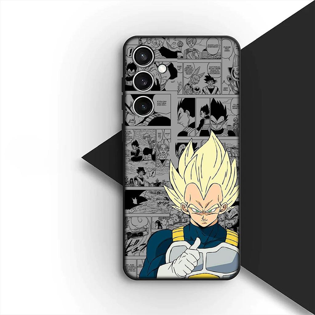 for Samsung Galaxy S20 S22 S21 FE Ultra Plus A07 A17 A15 A16 A25 A57 A37 Phone Case Vegeta Dragons Gokus Balls DragonBalls Z
