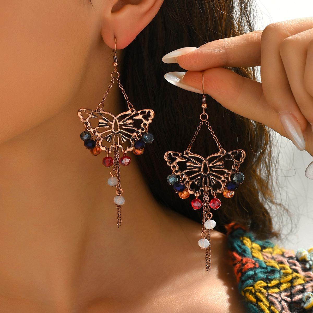 

Модные серьги-подвески для женщин разноцветный