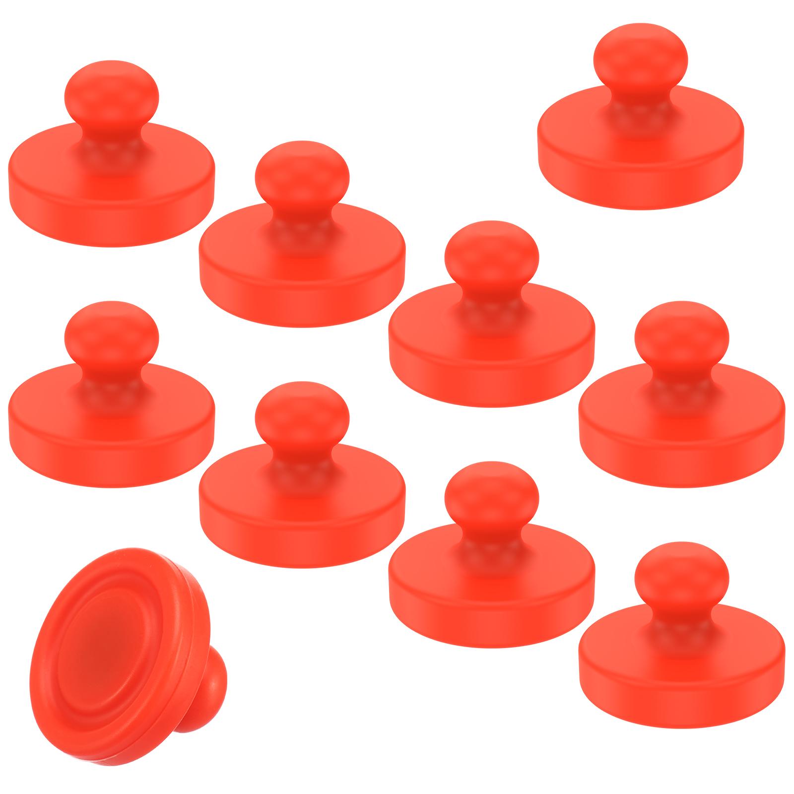 

10 Pcs Air Fryer Liner Magnet Reusable Silicone Air Fryer Magnet Air Fryer Parchment Paper Magnetic Fixing Clips for Iron Basket